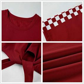 img 1 attached to 👚 Stylish Girls' Maroon Casual T Shirts Sleeve in Tops, Tees & Blouses Collection