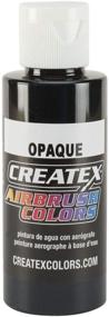 img 1 attached to 🖌️ 4 oz. Opaque Black Createx Airbrush Colors