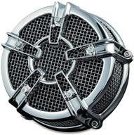 🏍️ chrome kuryakyn mach 2 co-ax air cleaner/filter kit for 1993-99 harley-davidson evolution big twin motorcycles logo