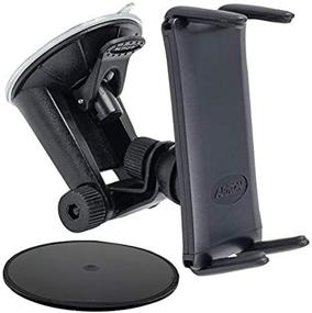 img 2 attached to 📱 ARKSM617 - ARKON SM617 Slim-Grip Ultra (TM) Mount: Secure Windshield Dashboard Holder for Smartphones & 7"-8" Tablets