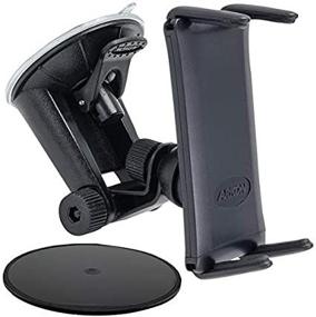 img 1 attached to 📱 ARKSM617 - ARKON SM617 Slim-Grip Ultra (TM) Mount: Secure Windshield Dashboard Holder for Smartphones & 7"-8" Tablets