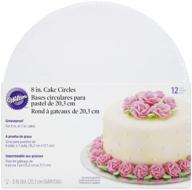 🍰 pack of 12 wilton 8 inch cake circles логотип