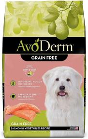 img 4 attached to 🐟 AvoDerm Natural All Life Stages Grain-Free Dog Food with Salmon, Vegetables, and Seafood from Breeders Choice Pet Foods, LLC