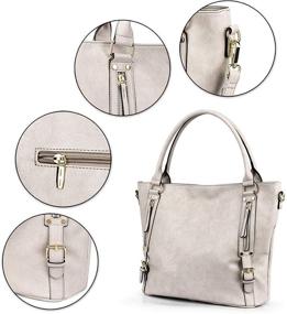 img 2 attached to 👜 CHANRS KEATN Leather Shoulder Handbags and Wallets for Women