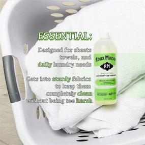 img 3 attached to 🧺 Roux Maison Essential 16oz All Natural HE Liquid Laundry Detergent & Stain Remover - Ambrosia Scent