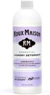 🧺 roux maison essential 16oz all natural he liquid laundry detergent & stain remover - ambrosia scent logo