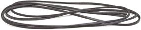 img 2 attached to Gaucho Goods - 72-inch Flat Leather Laces Braided Cord (3mm), Black (2 Pack)