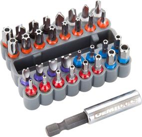 img 4 attached to 🔧 Enhance Your Toolkit with OEMTOOLS 25959 33 Piece Security Bit Set: Spanner, Tri-Wing, Torq, Hex Security, Tamper Proof Star Bits + 1/4 Inch Hex Bit Holder