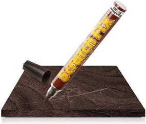 img 2 attached to 🖋️ Wood Stain Scratch Fix Pen / Wood Repair Marker - Miller SF1203 in Black Brown Finish