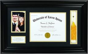 img 2 attached to Creative Brands Heartfelt-Inspirational Keepsake Diploma and Photo Frame | 15 x 25-Inch | Jeremiah 29:11 | Perfect Graduation Gift