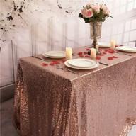 🌹 trlyc rose gold tablecloth - add glamour and elegance to your dining experience логотип