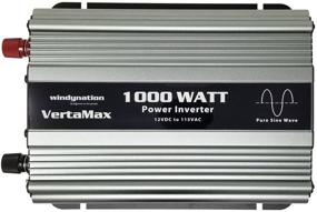 img 3 attached to VertaMax Pure SINE Wave 1000W Inverter - Reliable Power for Solar, RV, Car, Boat - 12V DC to AC - Includes Cables, Remote Control, ANL Fuse, USB Port