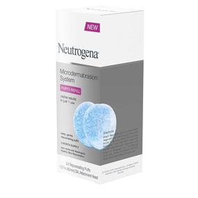 img 3 attached to 🧼 Neutrogena Microdermabrasion System Puff Refills: Glycerin Exfoliator Face Scrub, Wrinkle Remover - 24 ct