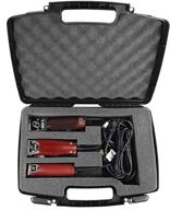 💈 casematix barber case: organize your detachable clippers, trimmers, and accessories in a custom blade case logo