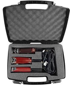 img 4 attached to 💈 CASEMATIX Barber Case: Organize Your Detachable Clippers, Trimmers, and Accessories in a Custom Blade Case