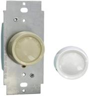 🔳 leviton 6639-iw white rotary fan speed control: efficient 1.5-amp 120v ac quiet step electro-mechanical single-pole control логотип