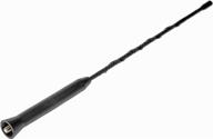 📡 dorman 76866 antenna mast | ford/lincoln/mercury models | black finish logo