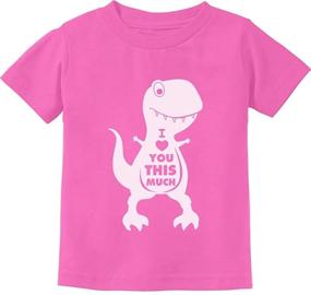 img 4 attached to Tstars Valentines T Rex Toddler T Shirt Boys' Clothing in Tops, Tees & Shirts