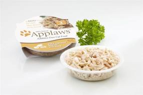 img 1 attached to Applaws Cat Pots: Juicy Chicken Breast with Duck Peel Top Cat Food - Pack of 18 Trays (2.12oz each)