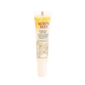 img 2 attached to 💋 Burts Bees Sweet Almond Lip Oil, 0.27 Fl Oz - Natural Nourishment and Hydration for Your Lips