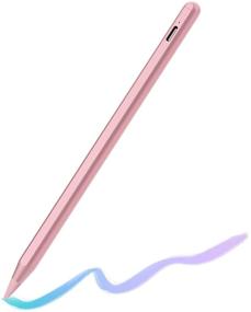 img 4 attached to 🖊️ Stylus Pencil for iPad 9th Generation, Active Pen with Palm Rejection - Compatible with Apple iPad 9th 8th 7th Gen, iPad Pro 11 & 12.9 inches, iPad Air 4th 3rd Gen, iPad Mini 6th Gen - Pink