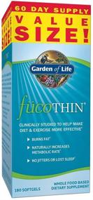 img 4 attached to 🌱 Garden of Life Fucoxanthin Supplements: FucoThin Diet Pill - Effective Weight Loss Solution - 180 Count