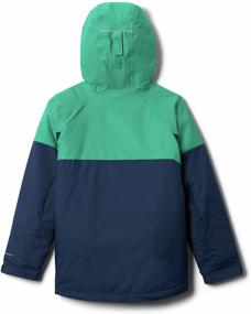 img 3 attached to 🧥 Куртка Columbia Alpine Action II Heather X Small для мальчиков: высокий стиль и надежность!