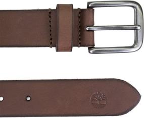 img 3 attached to 🌲 Timberland Classic Leather Black Men's Accessories: Belt Collection