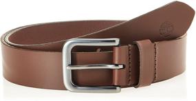 img 4 attached to 🌲 Timberland Classic Leather Black Men's Accessories: Belt Collection