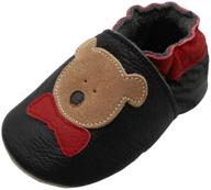 👶 yihakids soft sole baby shoes: premium leather moccasins for infant/toddlers (0-36 months) logo