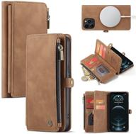 caseme magnetic wallet case designed for iphone 12 &amp logo