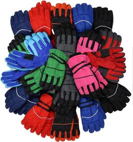 img 1 attached to Boys' Winter Warm Gloves – Stylish Accessories for Kids in Cold Weather