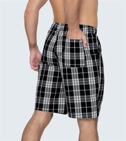 img 2 attached to 🩳 LAPASA Men's Cotton Pajama Shorts with Pockets - Sleep & Lounge Clothing