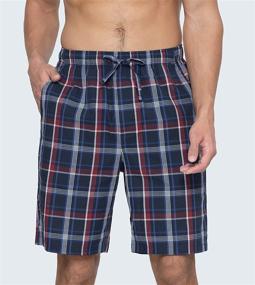 img 3 attached to 🩳 LAPASA Men's Cotton Pajama Shorts with Pockets - Sleep & Lounge Clothing