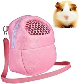 img 4 attached to 🐾 Portable Pet Dog Carrier Bags Handbags for African Hedgehog, Hamsters, and More – Breathable Travel Backpack for Puppies and Cats, by Yosoo