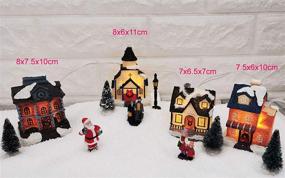 img 2 attached to Innodept12 Christmas Figurines Accessories Landscape