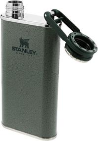 img 1 attached to 🍾 Stanley Classic 8oz Flask with Never-Lose Cap - Wide Mouth Stainless Steel Hip Flask for Easy Filling & Pouring, Insulated BPA-Free Leak-Proof Flask