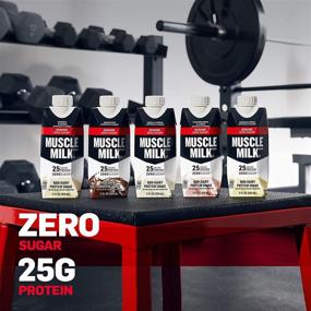 img 2 attached to Muscle Milk Genuine Vanilla Creme Protein Shake: 12-Pack, 25g Protein, 11 Fl Oz - Boost Your Workout with High Quality Protein!