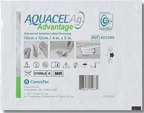 img 2 attached to 🩹 Aquacel Ag Hydrofiber Absorbent Dressing (4&#34;&#34;x5&#34;&#34;) - Each