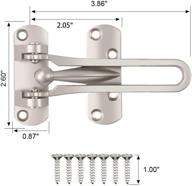 security reinforcement swing thicken aluminium hardware logo