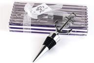 pack of 20pcs wine bottle stopper with anchor design логотип