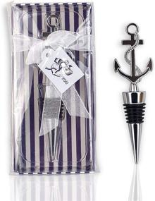 img 1 attached to Pack of 20pcs Wine Bottle Stopper with Anchor Design