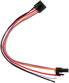 img 1 attached to High-Quality 3 Pins 645-512 Wire Pigtail Blower Motor Resistor 🔌 Wiring Harness Connector 8e5h-19e624-a Blower Motor Plug Cable: A Reliable Solution