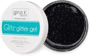 img 2 attached to Gina K Designs Glitz Glitter Gel Essential Set - ✨ White, Black, and Gold Glitter Gel - 3 Items for Enhanced SEO