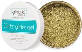 img 1 attached to Gina K Designs Glitz Glitter Gel Essential Set - ✨ White, Black, and Gold Glitter Gel - 3 Items for Enhanced SEO