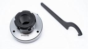 img 4 attached to Enhanced Precision with ER32 Collet Fixture - Plain Back Solution