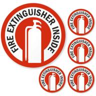 smartsign fire extinguisher inside engineer reflective occupational health & safety products logo