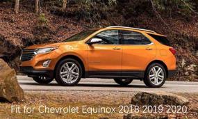 img 1 attached to 🚗 Комплект крыльев TOPGRIL для Chevrolet Equinox 2018-2021: передние и задние защитные щитки - комплект из 4 штук