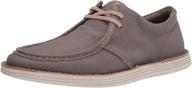 clarks men's forge sneaker medium shoes in leather logo