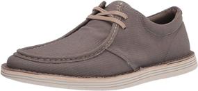 img 4 attached to Clarks Men's Forge Sneaker Medium Shoes in Leather